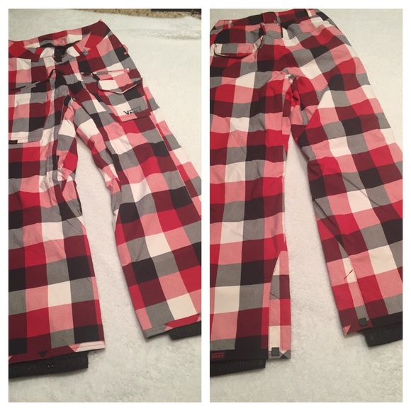 Vans Buffalo Plaid Skisnowboard Pants 